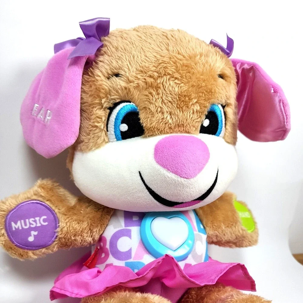 Fisher Price Laugh & Learn Smart Stages Sis Puppy Dog Toddler Baby Plush Toy